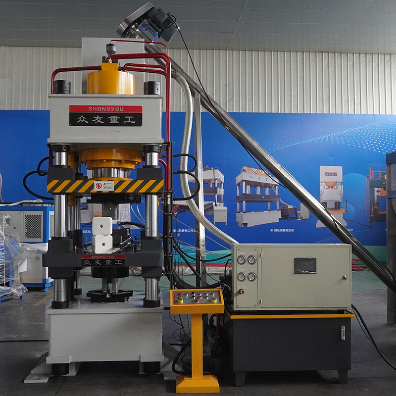 315噸牛羊舔磚成型液壓機生產(chǎn)線 粉末成型壓力機 315T鹽磚機定制