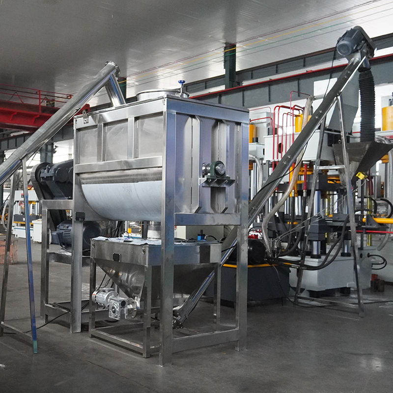315噸牛羊舔磚成型液壓機生產(chǎn)線 粉末成型壓力機 315T鹽磚機定制